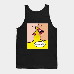 Kiss Me You Fool Tank Top